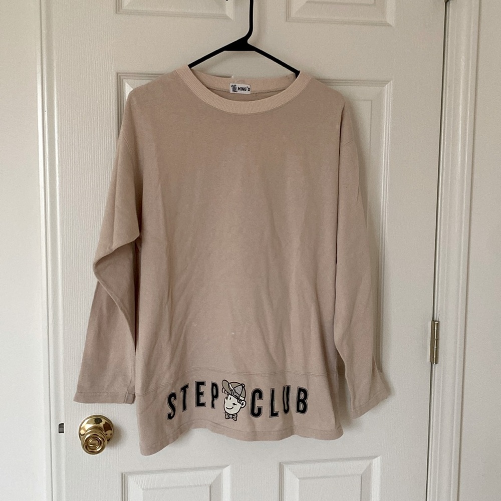 Oversized sweatshirt